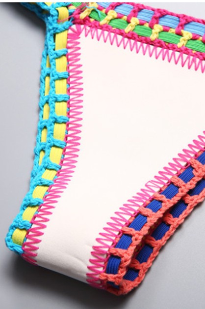 neoprene bikini sexy split swimsuit