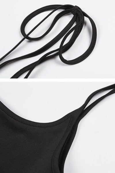 Shoulder Straps Slim Fit dress