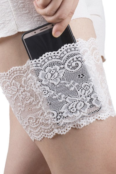 anti slip thigh mobile phone band