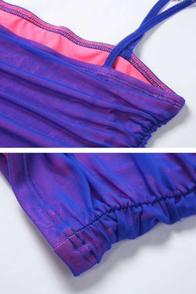 Sling Strap  Collar Slim Dress