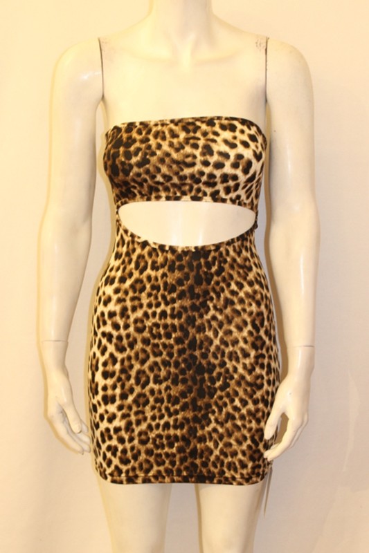 strapless sexy slim strapless dress