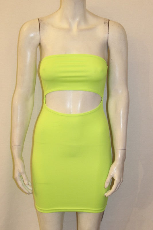 strapless sexy slim strapless dress