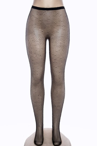 Fishnet diamond stockings pantyhose