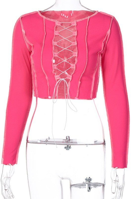 chest with hanging ears and straps top