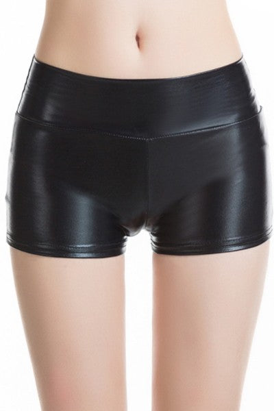 pure color short pants