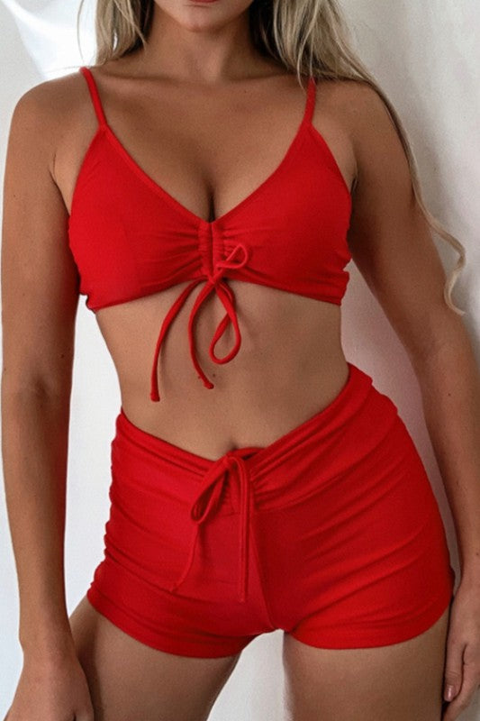 sexy high waist bikini