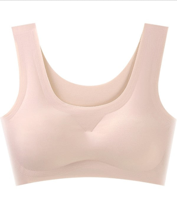 seamless  ice silk sports yoga bra