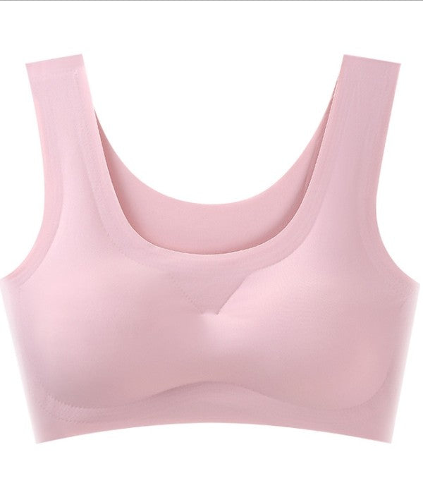 seamless  ice silk sports yoga bra