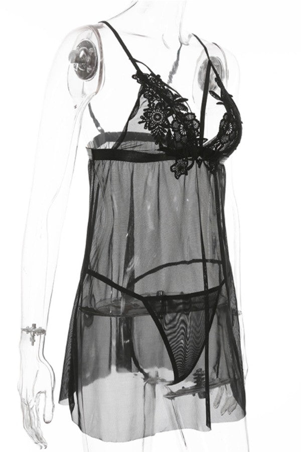 Comfortable Lingerie Dress Set