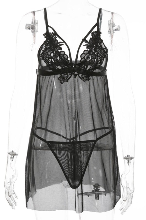 Comfortable Lingerie Dress Set