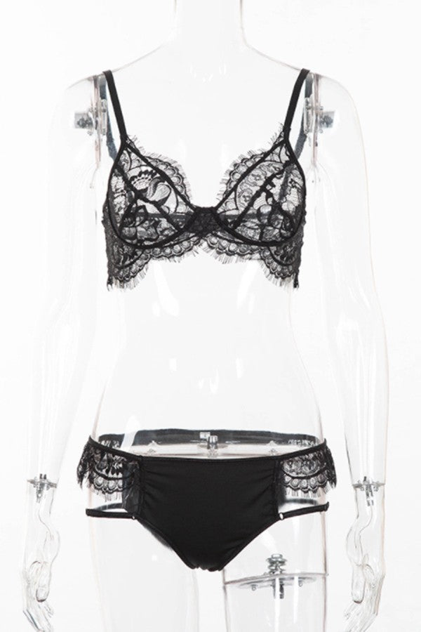 Sexy Lace Lingerie Set