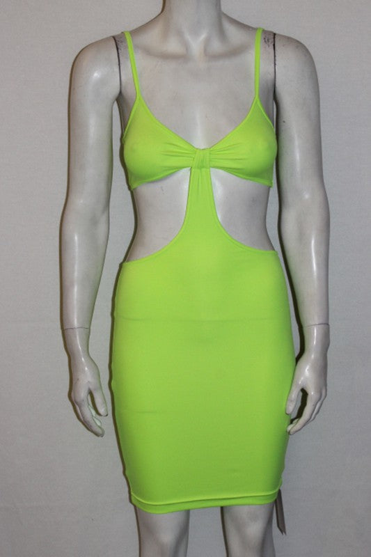 sling hollow sexy backpack hip dress