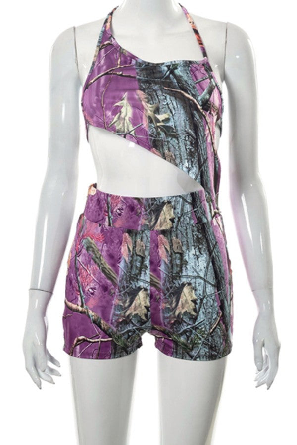 Sexy Backless Activewear Set