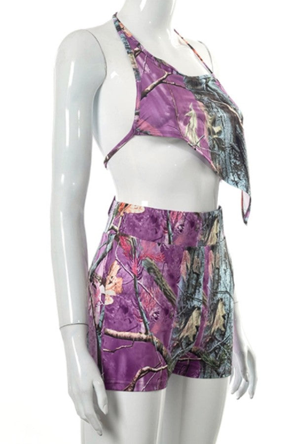 Sexy Backless Activewear Set