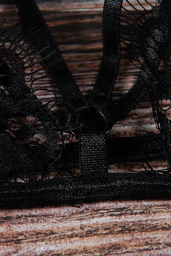 Sexy Lace Bikini Lingerie Set