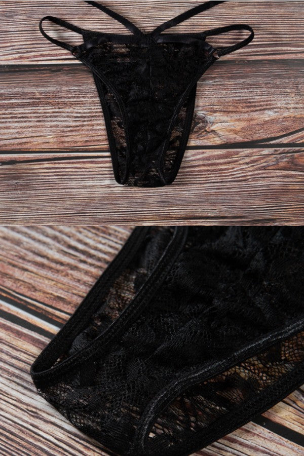 Sexy Lace Bikini Lingerie Set