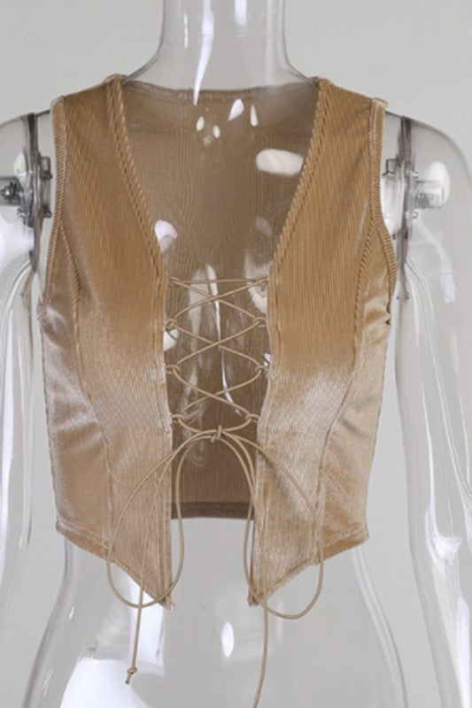 Chest Sexy Lace Vest