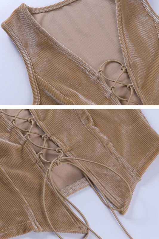 Chest Sexy Lace Vest