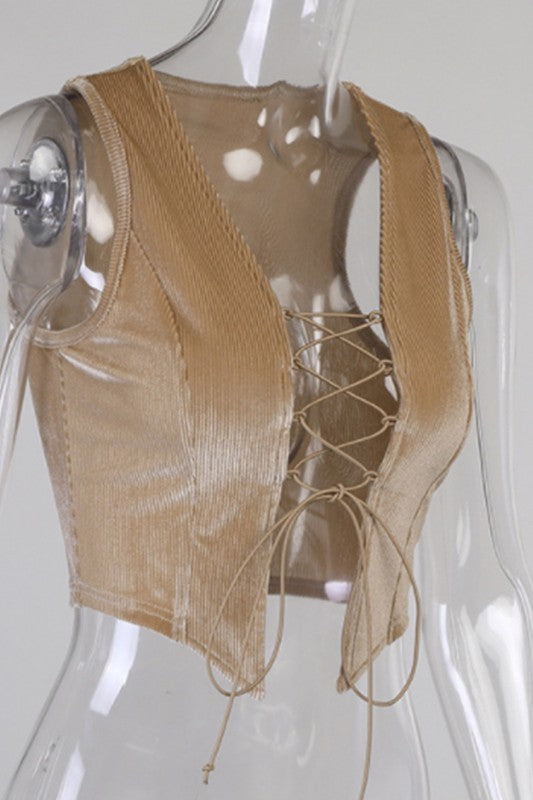 Chest Sexy Lace Vest