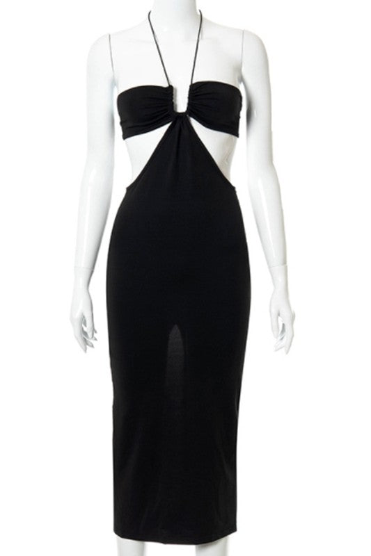 word shoulder sexy dress