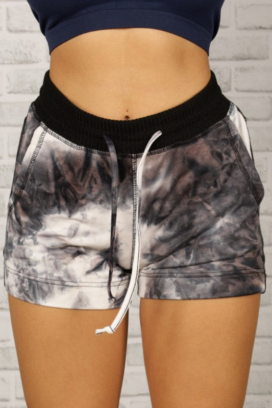 TIE DYE SHORTS  PANTS