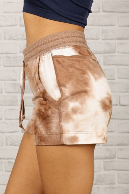 TIE DYE SHORTS  PANTS