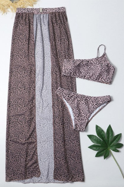 three piece  swimsuit