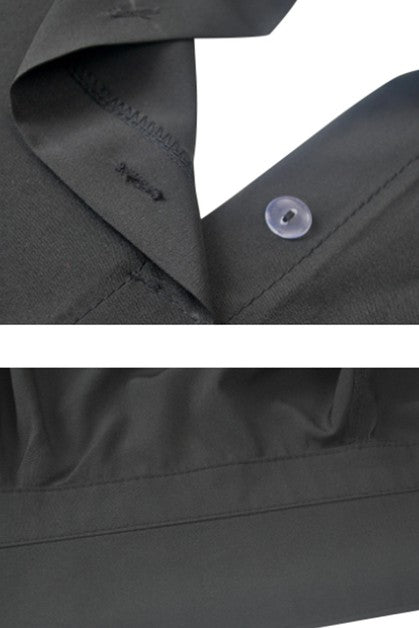 solid color low cut V neck shirt