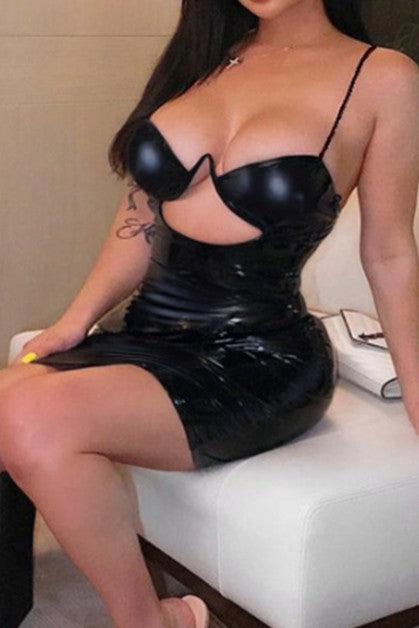 V sexy sling bag hip skirt