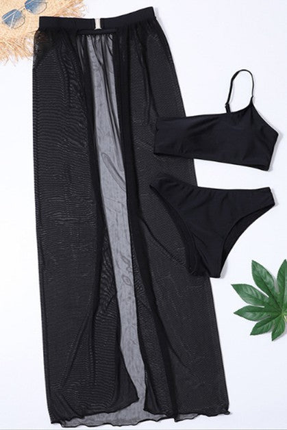 three piece  swimsuit