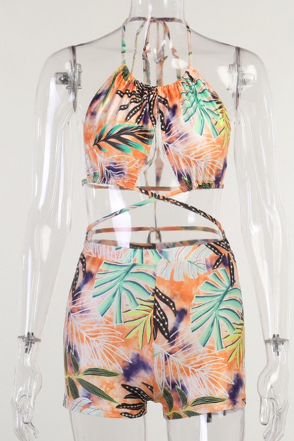 Halter  Two piece set