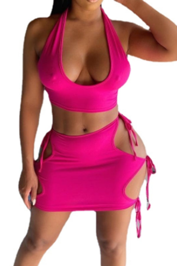 sexy women hollow set