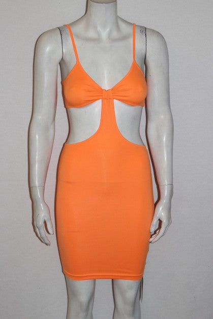 sling hollow sexy backpack hip dress