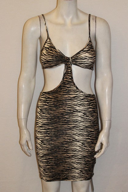 sling hollow sexy backpack hip dress