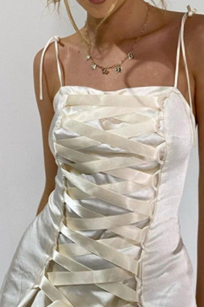 straps sexy sling self cultivation dress