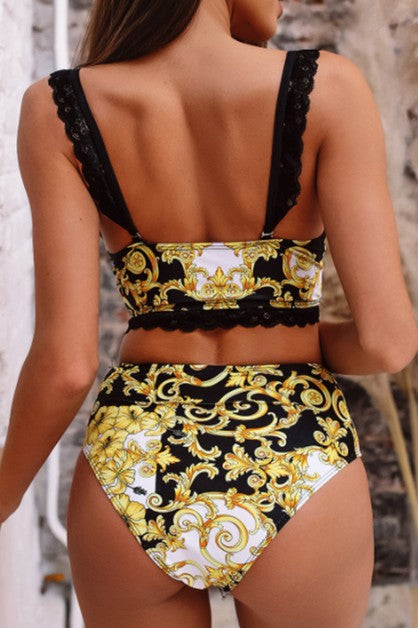 Lace Strap Bikini
