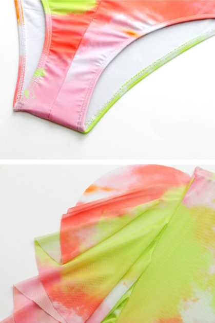 bikini boxer three piece swimsuit